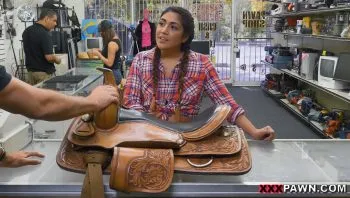 Texas Cowgirl Rides With a Dick in Her Ass
